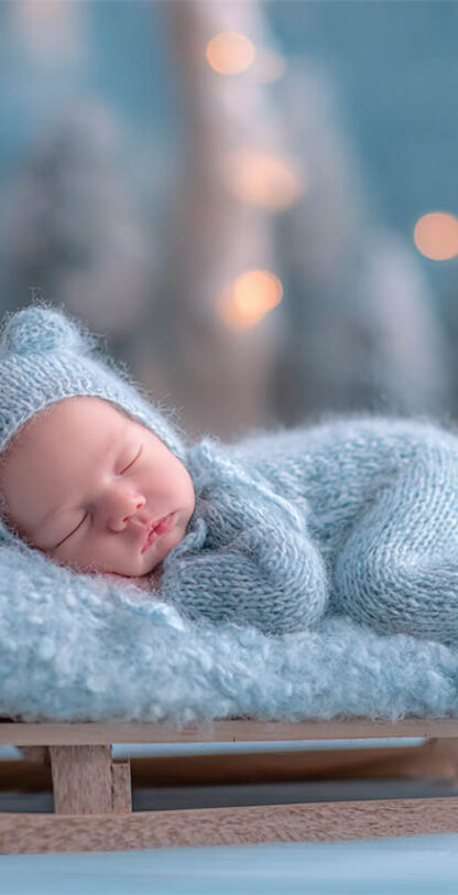 Newborn with soft pastel props and blankets, Melbourne newborn and maternity photography