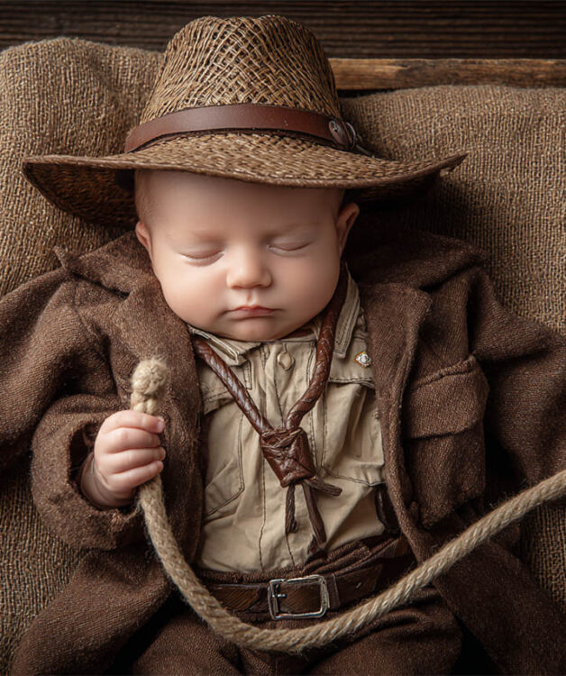 Serene sleeping newborn portrait, Melbourne newborn and maternity photography