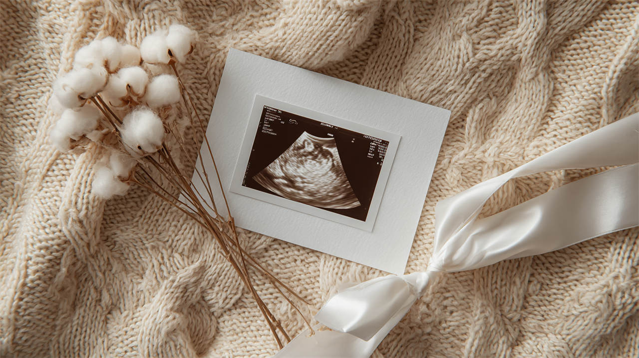 Tiny newborn nestled in a knitted layer, Melbourne newborn & baby studio