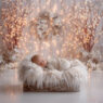 Newborn with soft pastel props and blankets, Melbourne newborn photography