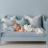 Beautiful newborn baby studio session, newborn photography Melbourne