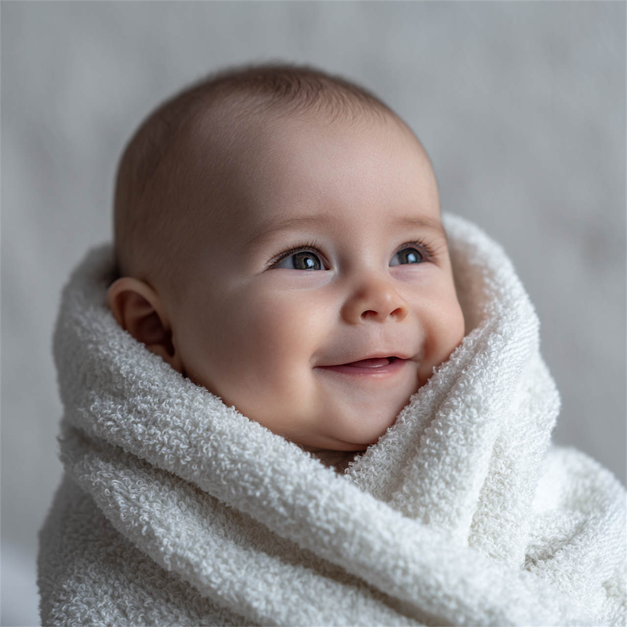 Peaceful newborn with a delicate flower headband, newborn photography Melbourne